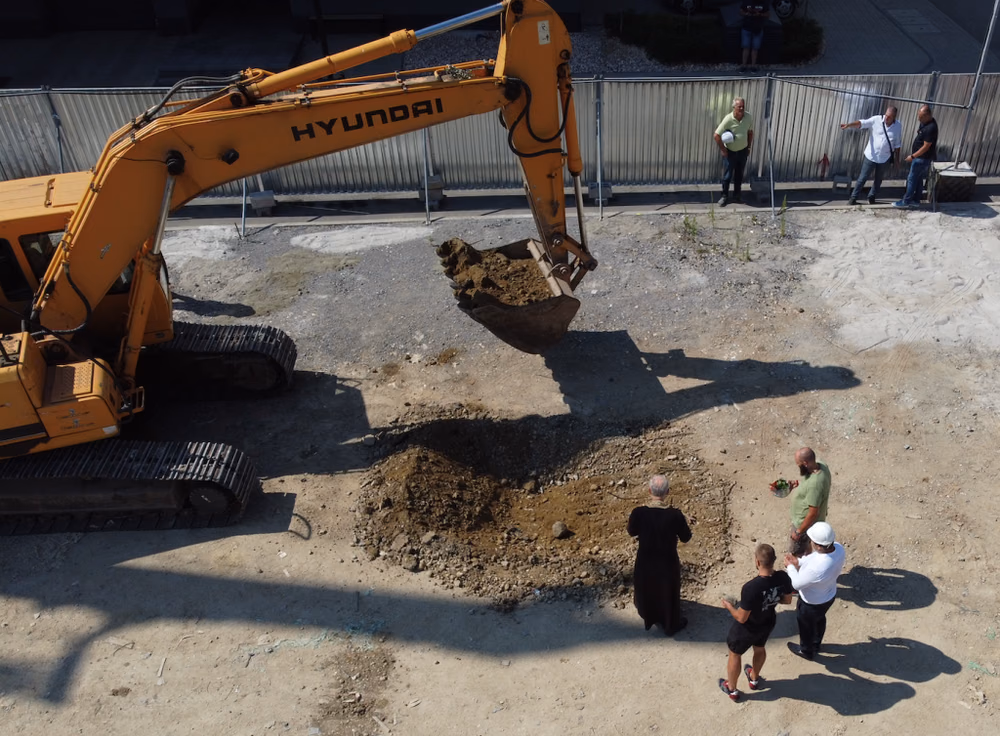 Construction has begun on the Amaya 3 residential building.